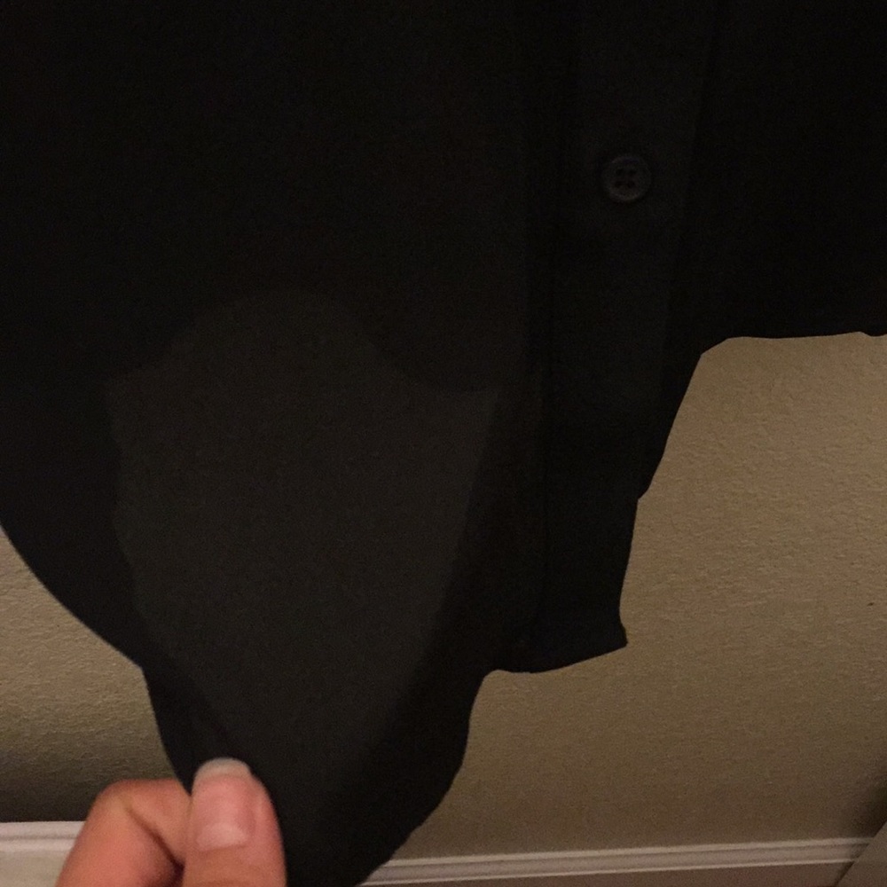 Sheer button down - Picture 2 of 2